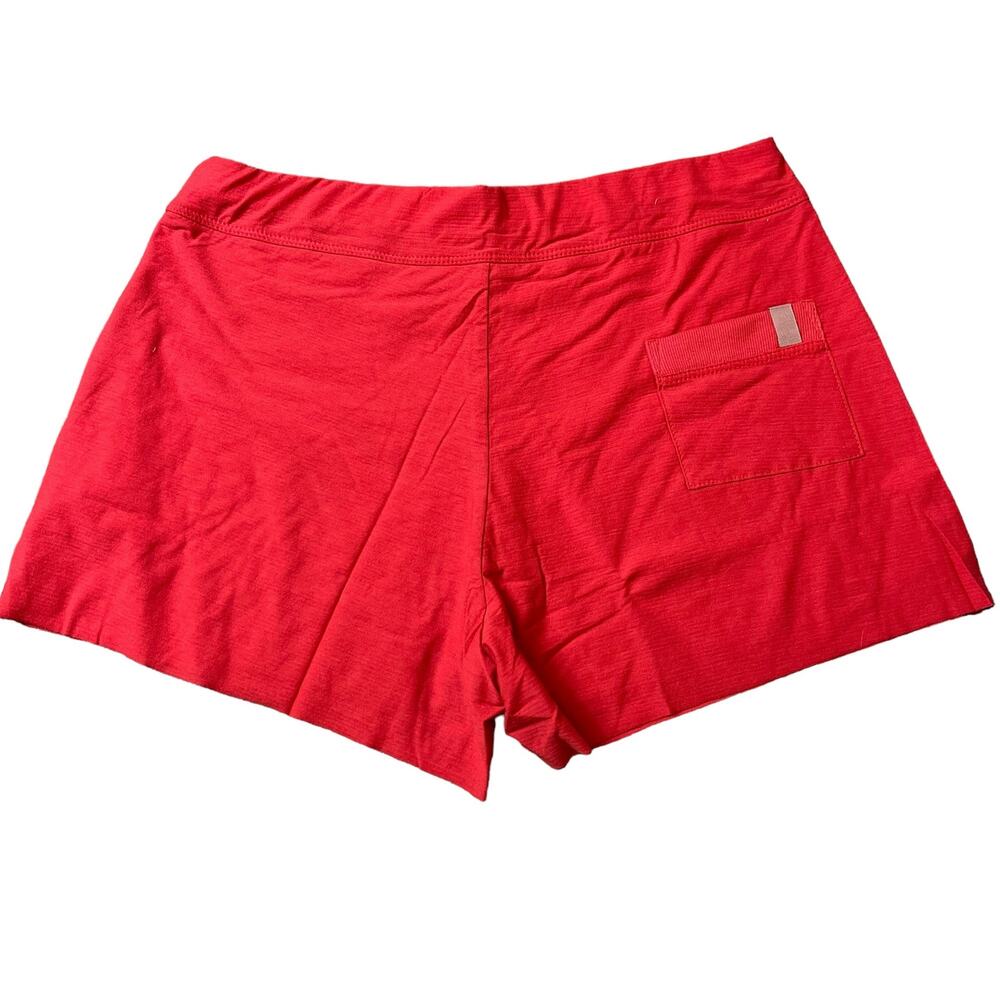 Lunya Cool Short Red Cotton Blend Lounge Sleep Shorts XL New In Packaging - Picture 6 of 12